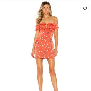 Revolve Superdown Alice Off Shoulder dress